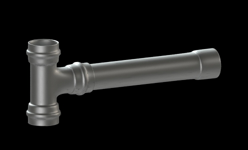 Modern Piping 3d model