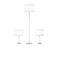 Floor lamp table lamp combination 3d model