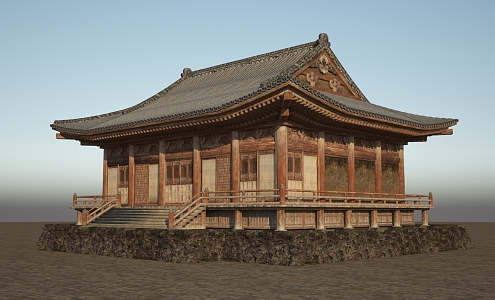 Chinese Ancient Architecture Super Palace 3d model