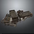Vintage Wooden Furniture Collection Featuring Bed Table Stools Decorative Fruits And Candles