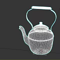Vintage Copper Kettle With Wooden Handle Classic Design Hammered Texture And Spout