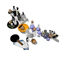 Essential Modern Bathroom Accessories With Soap Dispensers Toothbrush Holders And Trays
