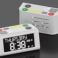 Bluetooth Speaker Wireless Speaker Smart Speaker Alarm Clock Office Decoration 3d model