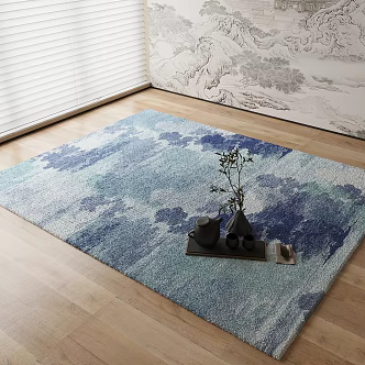 New Chinese Carpet 3d model