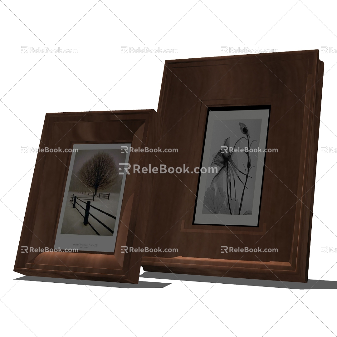 Modern Photo Frame 3d model