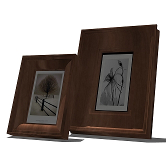 Modern Photo Frame 3d model