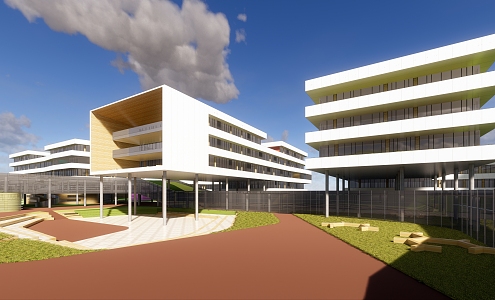 modern hospital architecture hospital planning 3d model