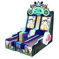 Modern bowling game machine 3d model
