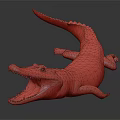 Modern Crocodile Alligator 3d model