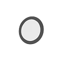 Black Circular Hanging Wall Decor for Modern Home Interior Decoration