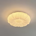 Modern Round Ceiling Light With Petal Design And Soft Illumination