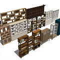 Various Storage Shelving Units With Wooden Metal Designs And Open Closed Styles For Home Organization