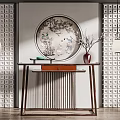 new chinese-style article case 3d model