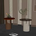 Modern combination of several sides and several corners 3d model