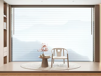 Modern venetian blinds 3d model