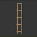 Wooden Multi Tiered Corner Shelf with Modern Design for Home Storage and