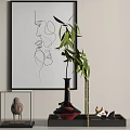 New Chinese style ornaments combination 3d model