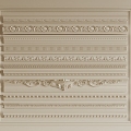 French plaster line 3d model