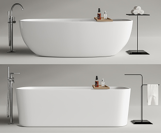 Modern GROHE Bathtub 3d model