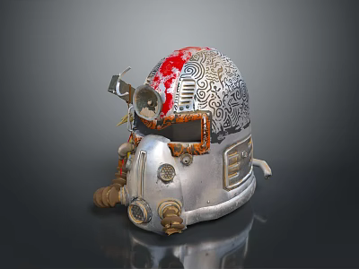 Helmet Diving Helmet Heavy Duty Diving Helmet Diving Equipment Diving Facility Helmet Activity Helmet 3d model