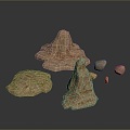 Stone Rock Stone Stone Appreciation Stone Strange Stone Ore Realistic 3d model