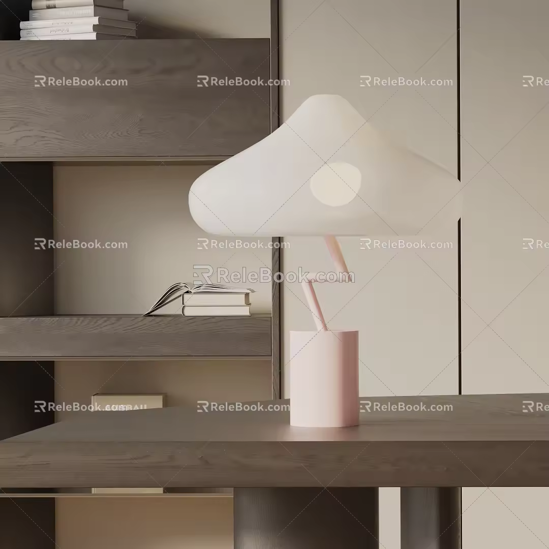 Modern table lamp 3d model