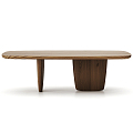 Nordic coffee table 3d model