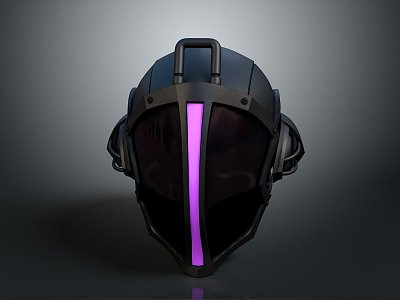 Sci-Fi Helmet Alien Helmet High Tech Helmet Game Helmet 3d model