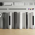Air conditioning combination washing machine sweeping robot 3d model