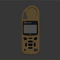 Handheld Skyeagle Electronic Device with Brown Case LCD Display and Control Buttons