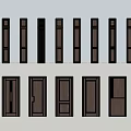 Diverse Furniture Showroom Featuring Various Wooden Door And Cabinet Designs On
