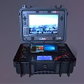 Portable Electronic Device With Display Screen And KURZ OSX Data Interface Case Design