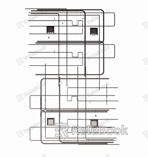 Industrial LOFT Pipe Fire Pipe model