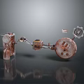 Industrial LOFT Robot Assistant Small Robot Butler 3d model