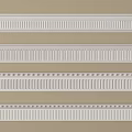 Different Plaster Cornice Designs with Classic Patterns and Corner Details 3d model