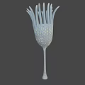First Animals Decorative Vase Like Object With Petal Structure And Small Dots