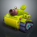 Toy Tanks 3d model