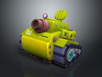 Toy Tanks 3d model