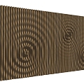 Modern background wall ripples ripple wall solid wood grille wall landscape wall special-shaped wall ripples ripple wall solid wood grille landscape wall 3d model