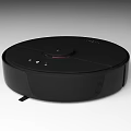 Robotic Vacuum Cleaner Modern Black Design Intelligent Automatic Home Floor Cleaning Appliance