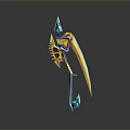 Scepter Ancient Scepter Cane Ancient Scepter Magic Scepter Metal Scepter Classical Scepter Magic Scepter 3d model