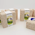 Traditional Grain Packaging for Household Supplies with Old Street Rice Products and Various Box Designs