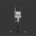 Sports Equipment With Display Screen Mobile Wheels And Adjustable Arm For Fitness Monitoring