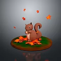 Squirrel Cartoon Squirrel Animation Squirrel Animation Squirrel Cartoon Characters Cartoon Animals Cartoon Small Animals 3d model