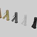 Black Modern Bathroom Faucet With Single Handle And Sleek Design