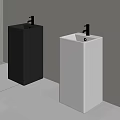 Table basin column basin column basin wash basin wash basin 3d model