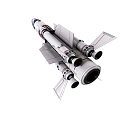 rocket missile 3d model