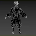 Anime Characters Man Japanese Game Characters Game Characters Ancient Characters 3d model