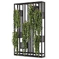 Modern potted plant stand plant potted plant 3d model