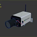 Weston Wireless Projection Monitoring Device With Antenna And Front Lens Design